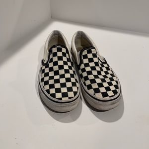 Boys Checkerboard Vans
